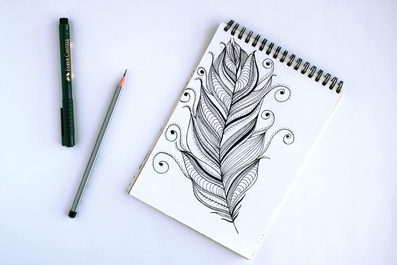Doodle during long lecture days 