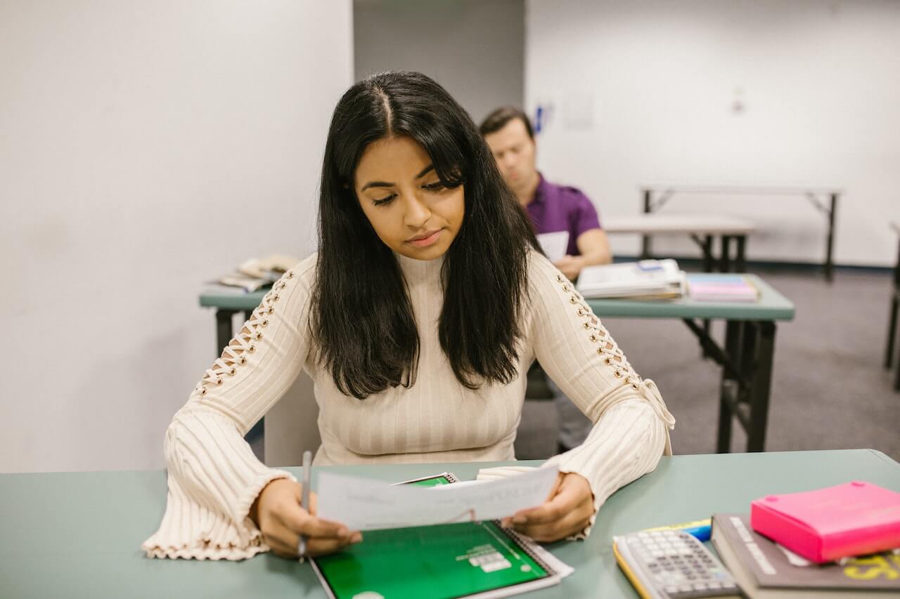 Avoid bad grades when taking a test 