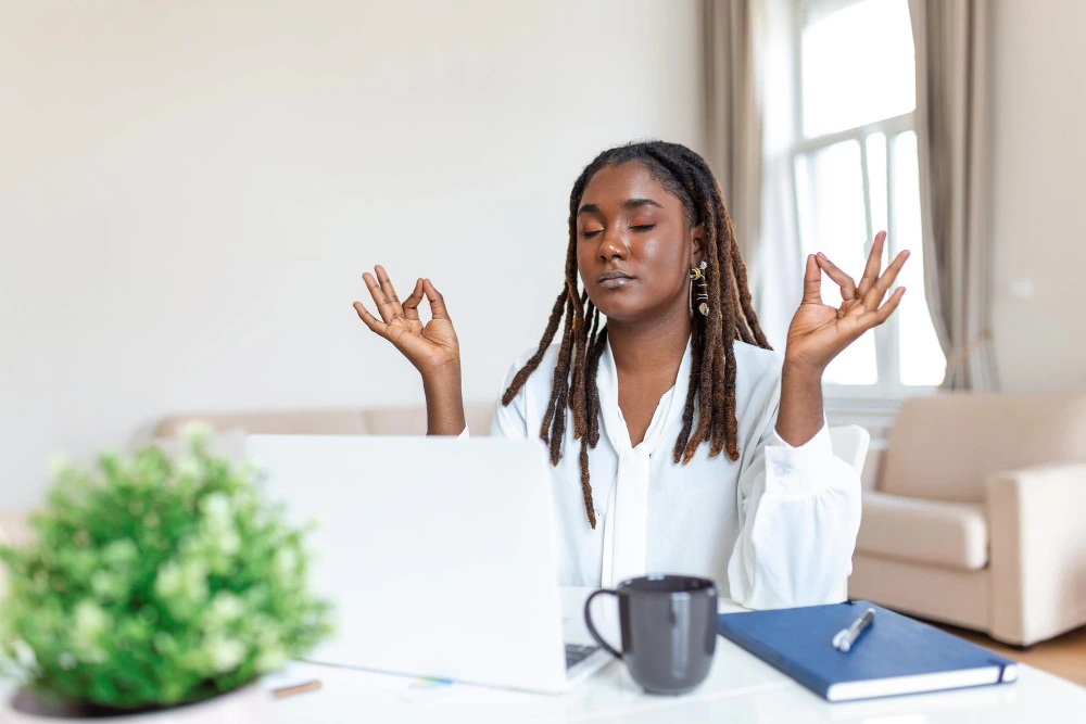 Meditation with productivity tools for law students
